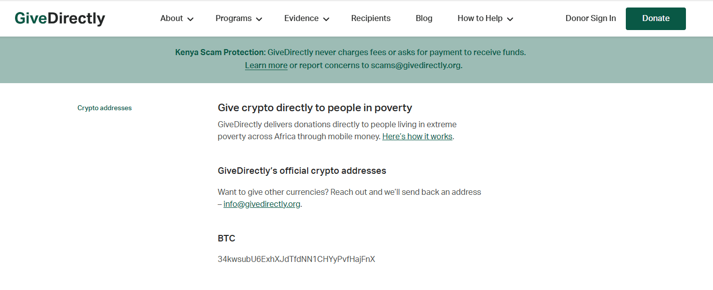 Charities That Accept Crypto Donations - OMNI
